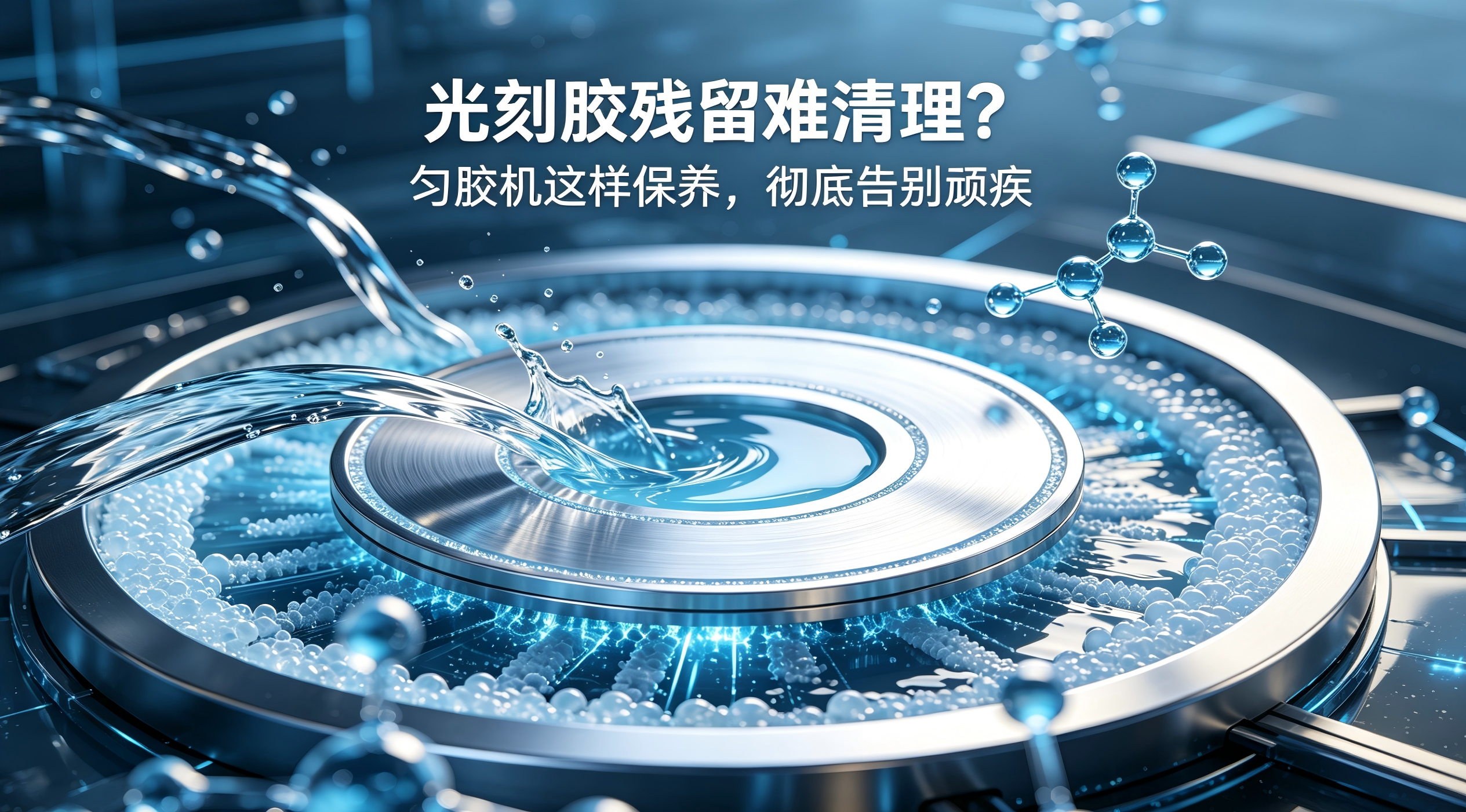 光刻胶残留难清理？匀胶机这样保养，彻底告别顽疾