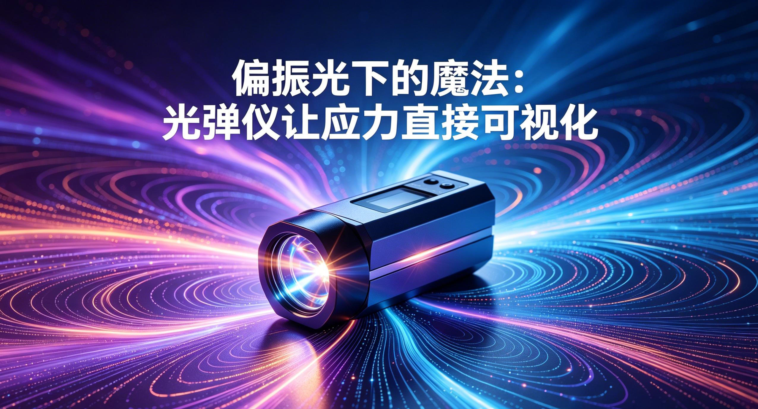 偏振光下的魔法：光弹仪让应力直接可视化