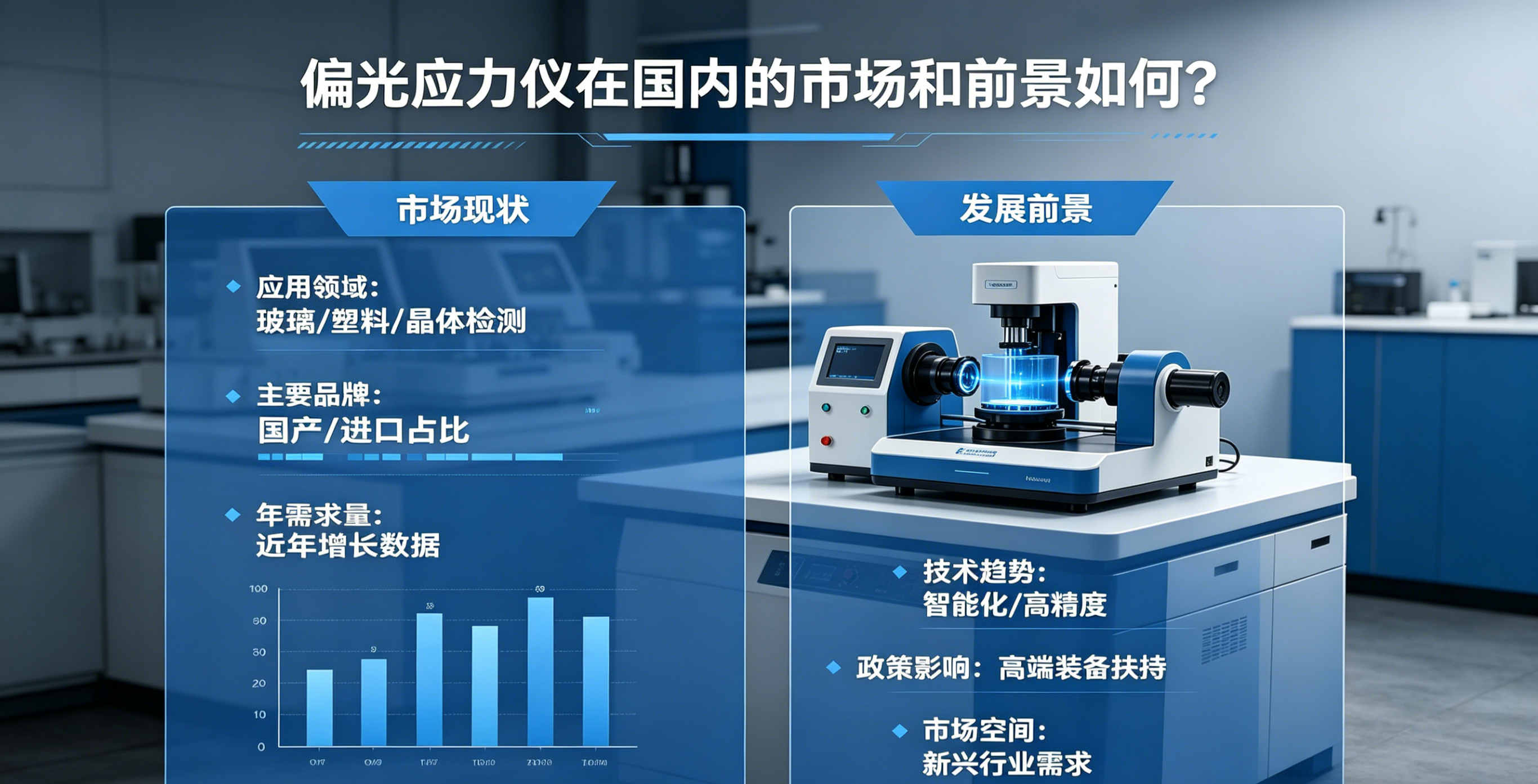 偏光应力仪在国内的市场和前景如何？